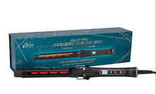 Load image into Gallery viewer, SALON PRO 1" INFRARED CURLING IRON WITH CLAMP